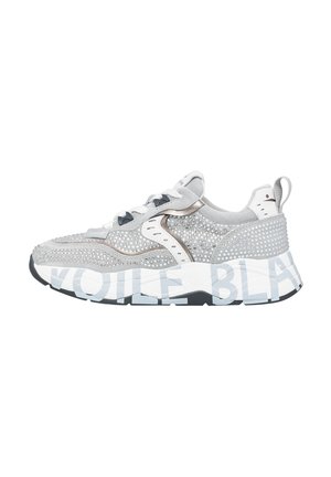 CLUB - Baskets basses - silber