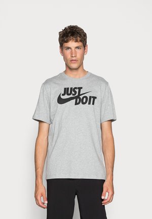 TEE JUST DO IT - Print T-shirt - grey heather