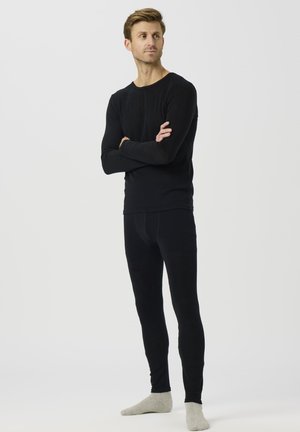 TWO SOON MERINO WOOL LEGGING BASE LAYER - Unterhose lang - black