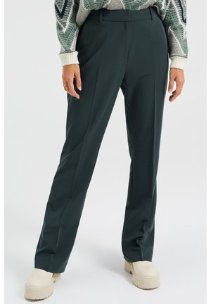 REGULAR FIT - Trousers - green