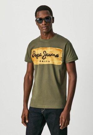 CHARING - Camiseta estampada - dark green
