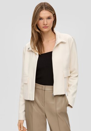 s.Oliver BLACK LABEL Leichte Jacke - creme