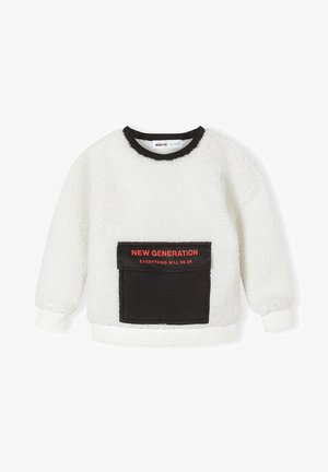 POCKETS STANDARD - Pulover iz flisa - off white