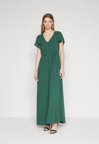 VILA - VIMICADA V NECK MAXI DRESS - Galajurk - pineneedle Miniatuurafbeelding 1