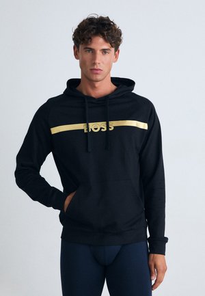 BOSS AUTHENTIC HOODIE - Maglia del pigiama - black