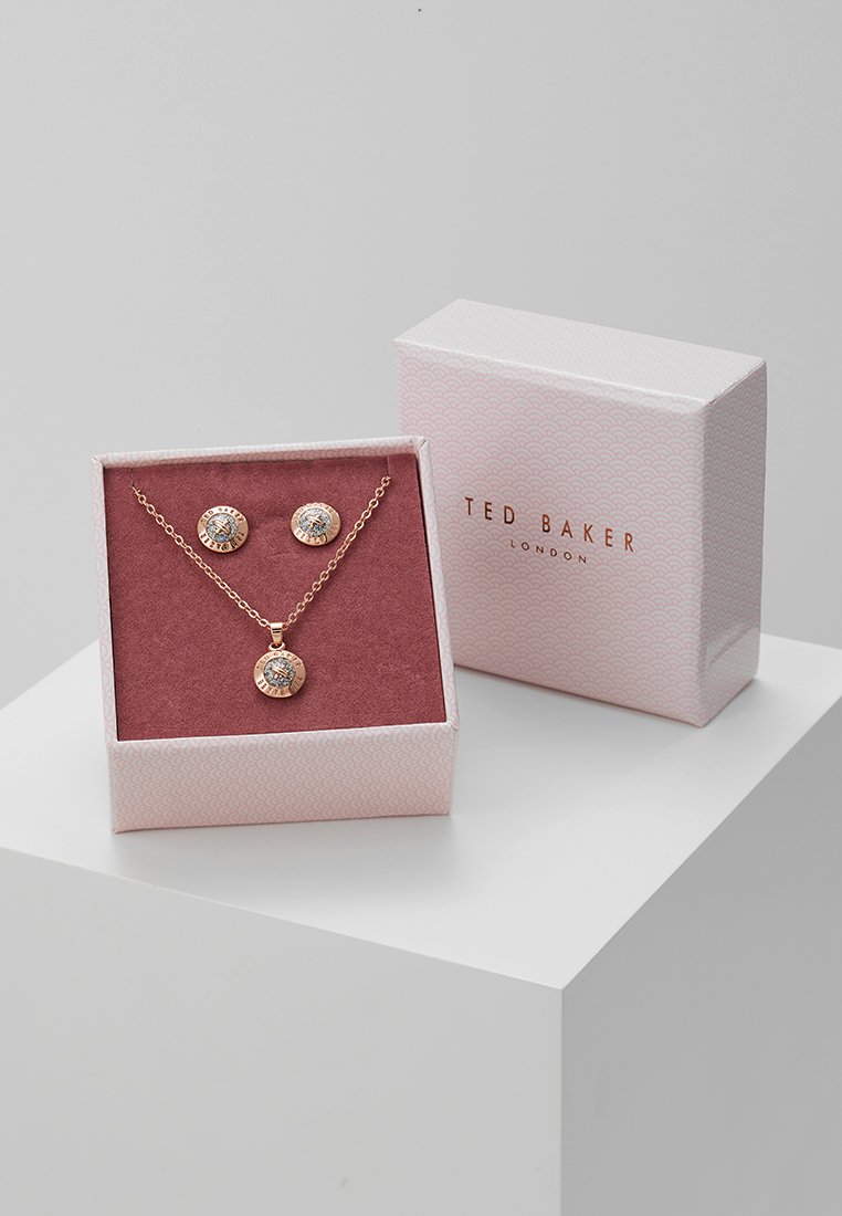 Ted Baker EMILLIA MINI BUTTON GIFT SET Náušnice rose goldcoloured