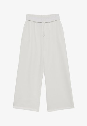Stradivarius, WASHED EFFECT STRAIGHT-LEG JOGGER TROUSERS 07663553 - Pantalon classique - beige
