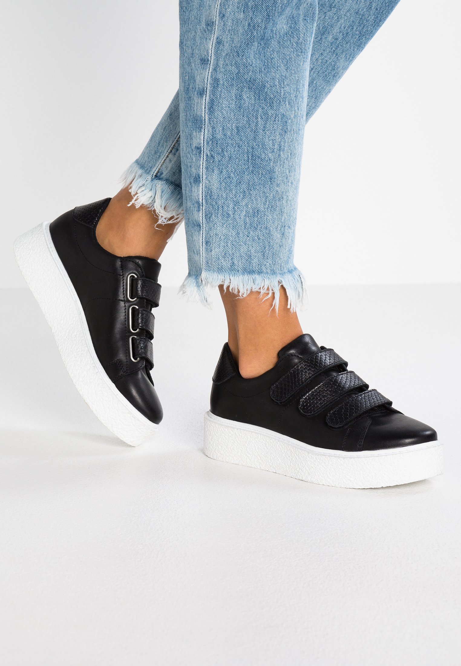 Zign LEATHER - Sneakers laag - black/zwart - Zalando.nl
