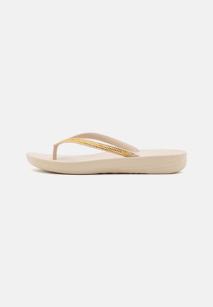 IQUSHION SPARKLE - Teenslippers - stone beige