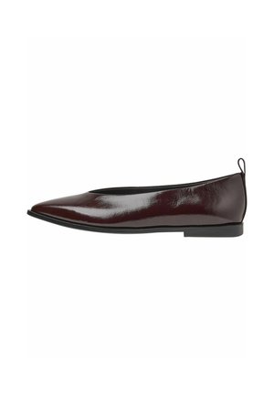 Ballet pumps - mahogany