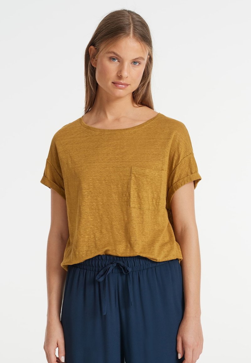 Damen T-Shirts | Opus Bluse golden spice/gelb - RC10406 Damen T-Shirts | Opus Bluse golden spice/gelb - RC10406