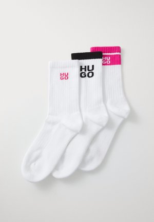 LOGO 3 PACK - Socken - white
