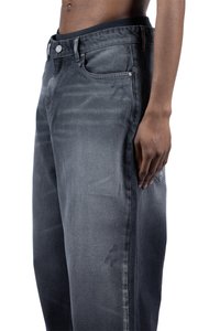 FAVELA HEAVY BAGGY - Plati džinsi - black washed