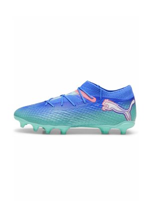 Puma FUTURE 7 PRO+ FG/AG FUSSBALLSCHUHE UNISEX - Voetbalschoenen voor harde ondergrond - bluemazing- white-electric peppermint
