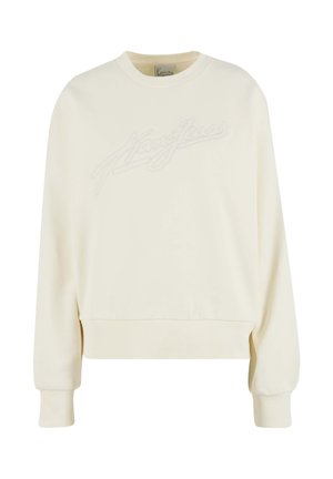 Karl Kani, KANI JEANS CREWNECK - Φούτερ - off white
