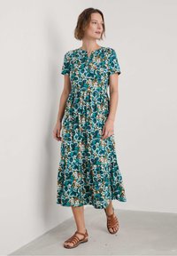 Seasalt Cornwall RAINETTE  - Jersey dress - spring geraniums pine shoots - spring geraniums pine shoots