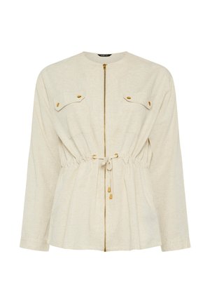 Yours Clothing, WOMEN'S SHACKETS - Let jakke / Sommerjakker - natural