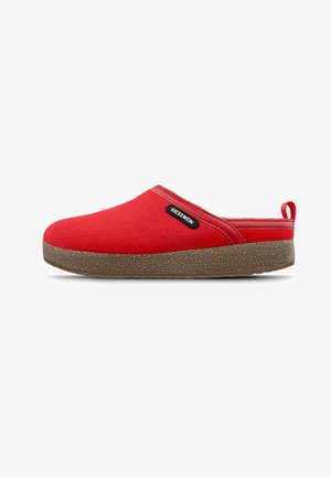 WOOL CLOGS - Hausschuh - rot