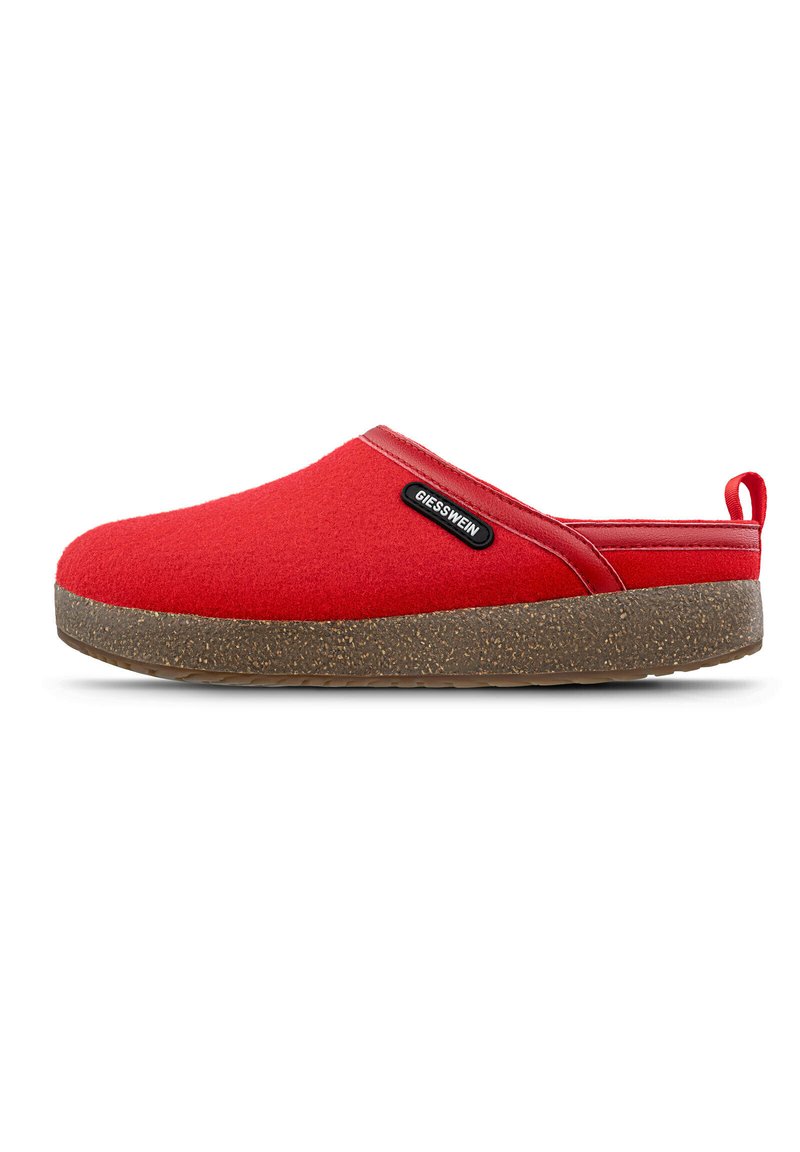 Giesswein - WOOL CLOGS - Chaussons - rot, Agrandir