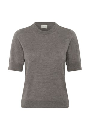 Part Two NATANYA - Basic T-shirt - grey melange
