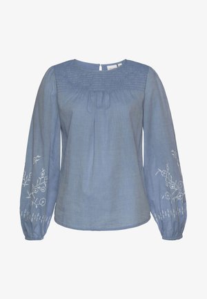 LASCANA Blusa - denim creme