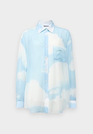 MOSCHINO CAMICIA - Blouse - fantasia azzurro