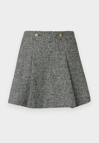 PATTERN - Plisirano krilo - black/white