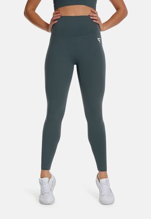 NIMBLE HIGH WAIST - Tights - deep jade