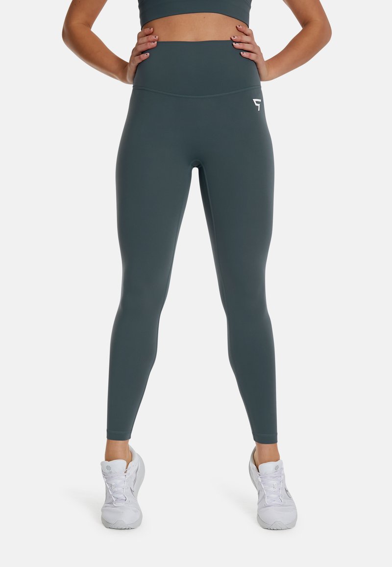 SQUATPROOF NIMBLE HIGH WAIST - Leggings - deep jade