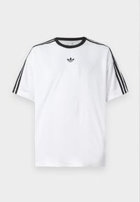 UNISEX - T-shirt print - white   black