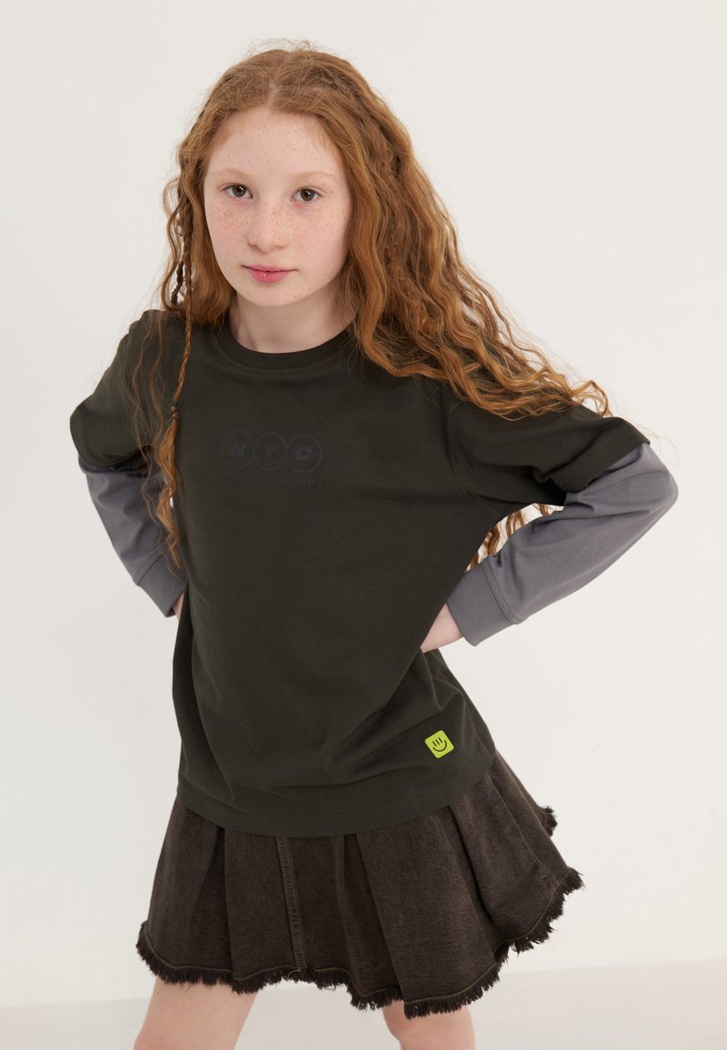 Yourturn Kids UNISEX - Pitkähihainen paita - dark grey/grey