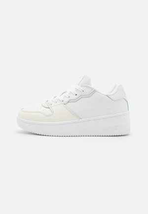 HEEL LOGO - Trainers - white/beige