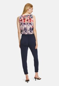 Vera Mont MIT CUT OUTS - Jumpsuit - rosé dark blue