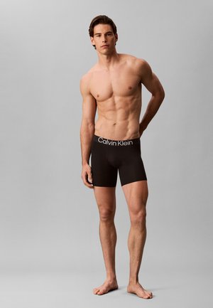 Calvin Klein Underwear, BOXER BRIEF 3 PACK - ULTRA SOFT NATURALS - Boxer aderenti - black
