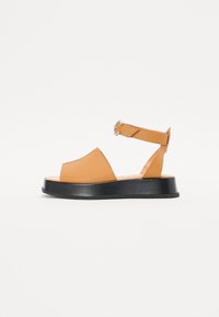 YASMEEN - Platåsandaletter - ligh brown