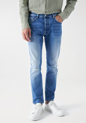 Vaqueros slim fit - blau