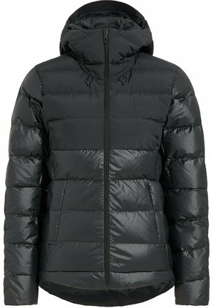 JACKET INSULATED SEVERIN N-THERMIC HOODED - Gewatteerde jas - black