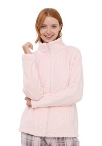 Terranova Giacca in pile - rosa chiaro