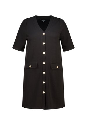 MS Mode, MS MODE DRESS NOT TRANSLATED - Jerseyjurk - black