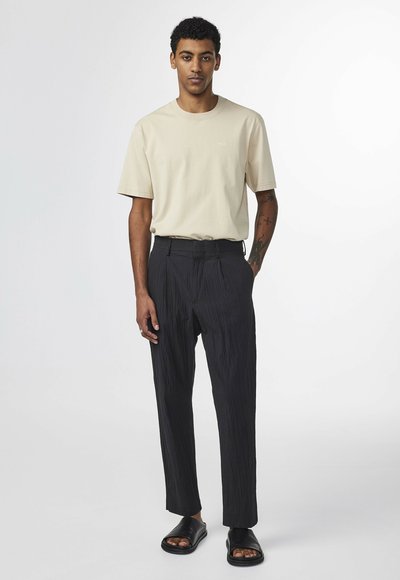 NN.07 ADAM EMB - T-shirts basic - white pepper 124