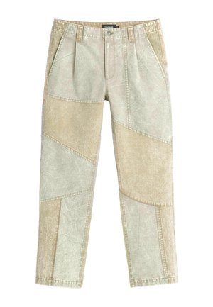 Desigual, PATCHWORK PANTS - Nohavice - brown