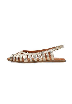 VENEZIA, SANDALS - Riemensandalette - gold-coloured