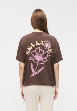 SEIR  - T-shirt imprimé - brown hickory