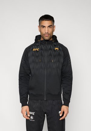 UFC ZENITH REPLICA MENS HOODIE  - Sweatjakke - black/gold-coloured