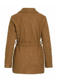 VILA GEKNÖPFTE - Trenchcoat - rubber