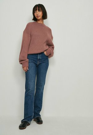 Trui - dusty dark pink