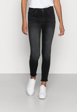 ONLBLUSH RAW - Jeans Skinny Fit - black denim