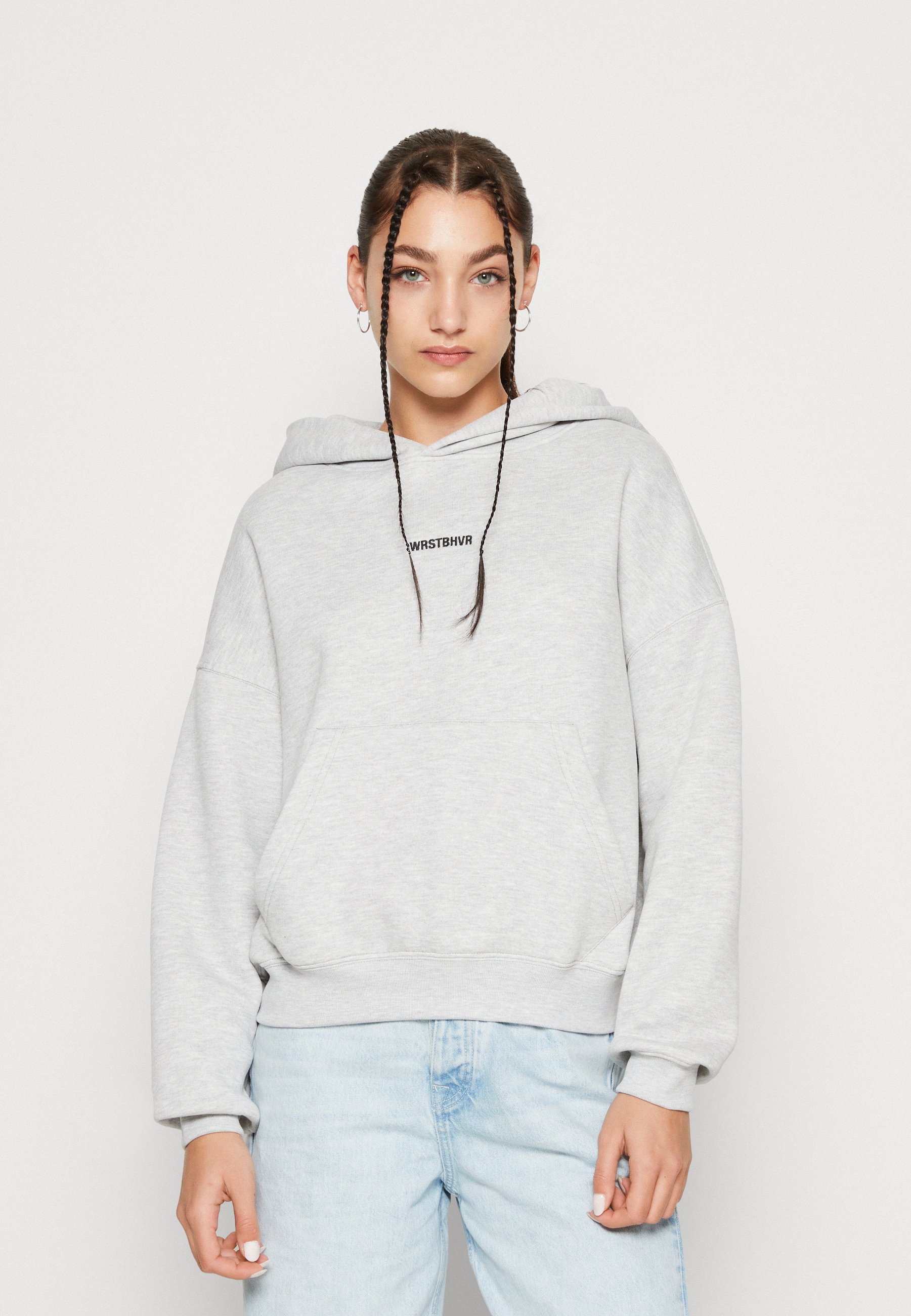 ladies grey sweatshirt
