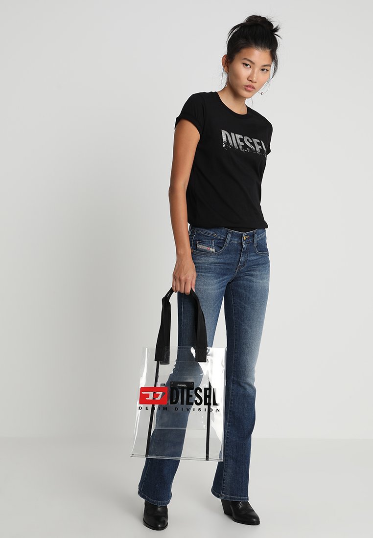 Diesel D-EBBEY - Jeans bootcut - indigo/blu scuro - Zalando.it