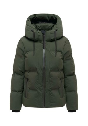 Navahoo, STEPPJACKE WOLKENTANZ XIV - Winterjacke - dark olive